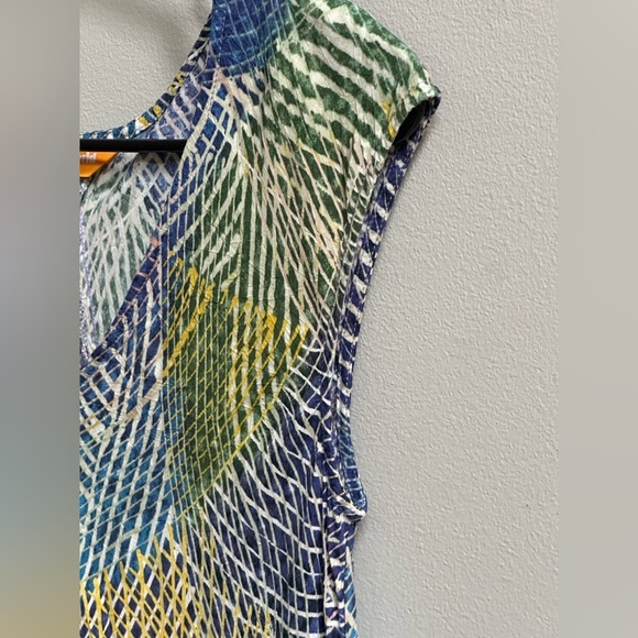 Jams World Honolulu Hawaii Hibiki Sleeveless V-Neck Shift Dress Women’s XS - Picture 2 of 8